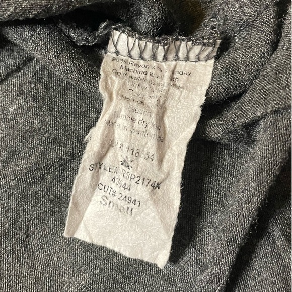 Occasion size small skull gray short sleeve shirt - Picture 5 of 5